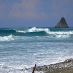 Fun waves in Costa Rica.
