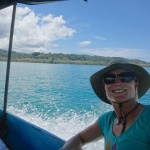 Boating across the Golfo Dulce in Costa Rica.