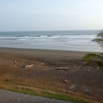 Ocean view from the rooftop in Playa Hermosa, Costa Rica.