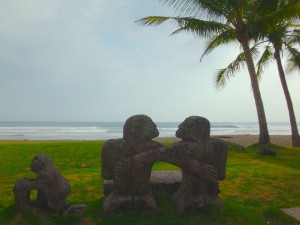 View from the porch at Playa Hermosa in Playa Hermosa, Costa Rica.