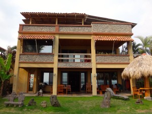 Back of the house at Playa Hermosa in Playa Hermosa, Costa Rica.