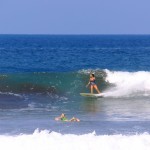 Marie getting it while I watch in Playa Hermosa, Costa Rica.