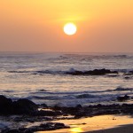 Playa Negra sunset.