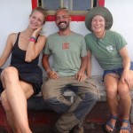 Stephanie, Aloe, and Alex in Ometepe, Nicaragua.