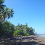 A beach near Pavones, Costa Rica.