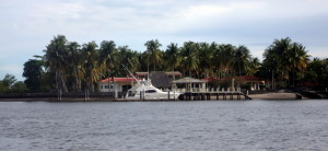 The boat dock in El Salvador.