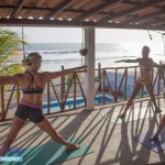 Puerto Sandino Surf Resort yoga class