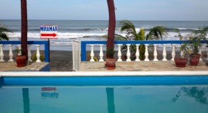 Surfing Miramar, Nicaragua